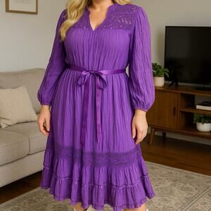 Purple prairie dress